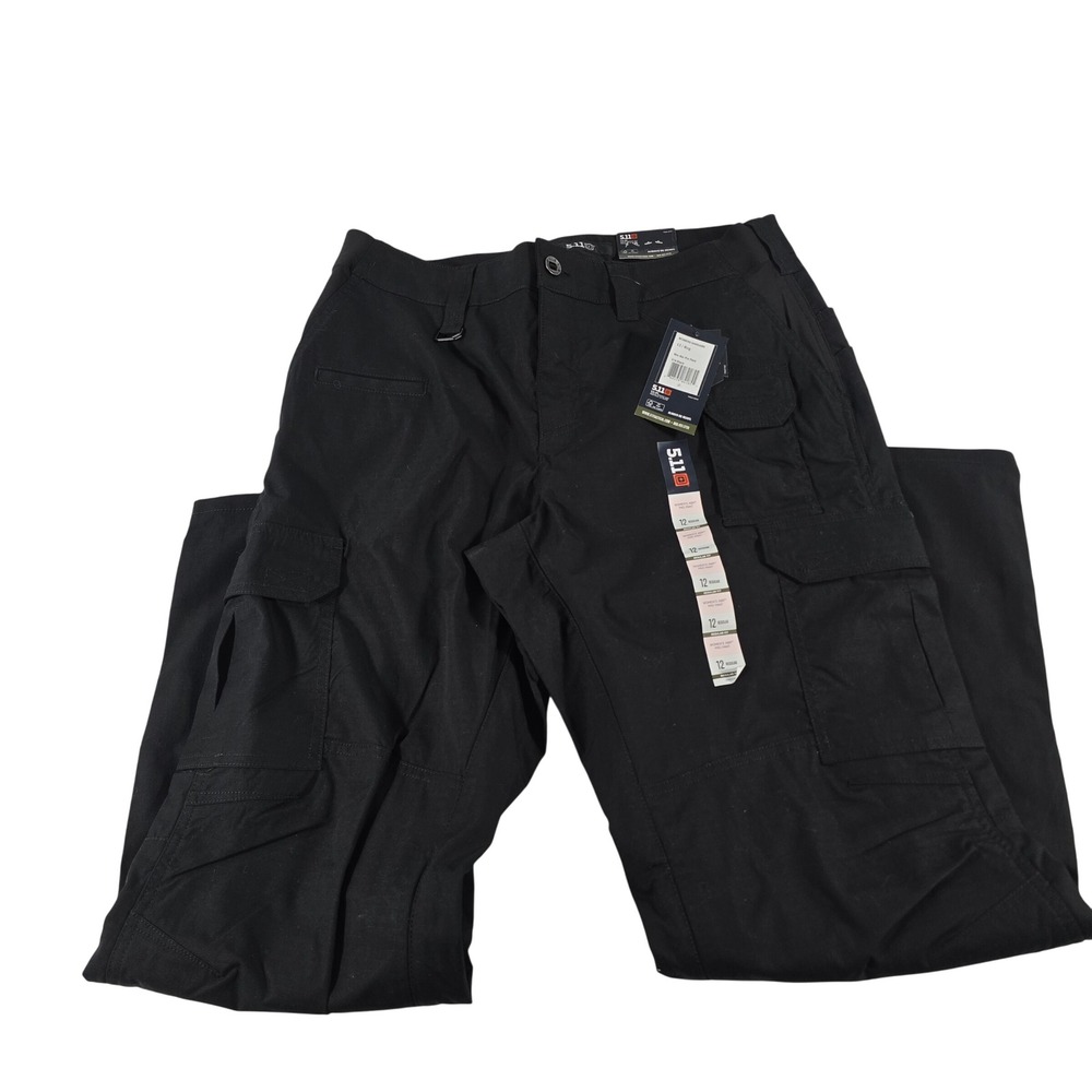 5.11 Tactical Womens ABR Pro Pant 12 Regular Black Cargo Ripstop 64445ABR